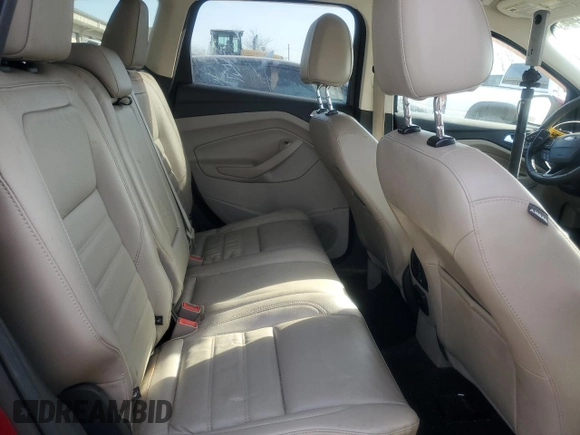 2017 Ford Escape Titanium with VIN 1FMCU0J99HUA37823, listed as a Copart auction lot 48224185 with 133,633 mi miles and Salvage Title. Bid and sale history available at DreamBid. Image 11.