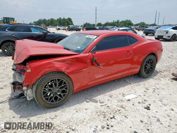 2013 Chevrolet Camaro LS z VIN 2G1FA1E38D9194605, wystawiony jako Copart lot #59820455 z przebiegiem Nie podano mil oraz Czysty tytuł • Clean title. Historia ofert i sprzedaży dostępna na DreamBid. Obrazek 1.