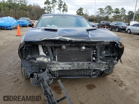 2020 Dodge Challenger SXT with VIN 2C3CDZAG3LH110451, listed as a Copart auction lot 43348335 with 111,317 mi miles and Salvage Title. Bid and sale history available at DreamBid. Image 5.