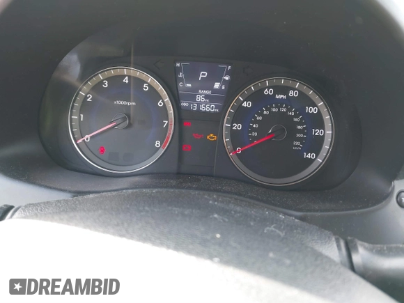 2012 Hyundai Accent GS with VIN KMHCT5AE9CU012569, listed as a IAAI auction lot 41834613 with 131,660 mi miles and . Bid and sale history available at DreamBid. Image 7.