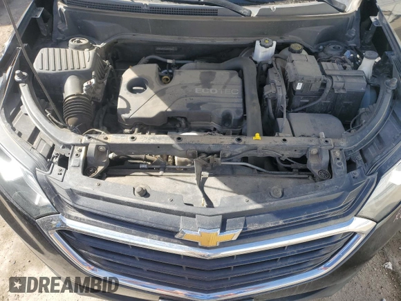 2018 Chevrolet Equinox LT with VIN 2GNAXSEV1J6242165, listed as a Copart auction lot 48318365 with 126,079 mi miles and Non Repairable. Bid and sale history available at carsss.com. Image 12.
