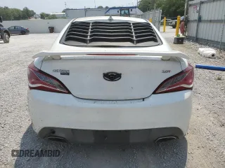 2013 Hyundai Genesis Coupe 2.0T with VIN KMHHT6KD9DU109502, listed as a Copart auction lot 65633444 with 98,387 mi miles and Salvage title. Bid and sale history available at DreamBid. Image 6.