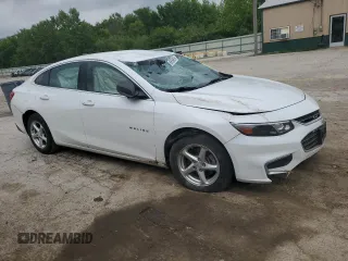2016 Chevrolet Malibu LS with VIN 1G1ZB5ST0GF254555, listed as a Copart auction lot 60659925 with Not provided miles and Salvage title. Bid and sale history available at DreamBid. Image 4.