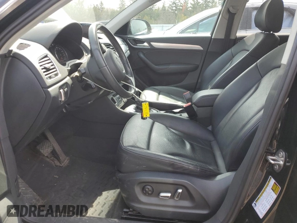 2018 Audi Q3 Premium Plus with VIN WA1JCCFS6JR032240, listed as a Copart auction lot 48233765 with 76,273 mi miles and Salvage Title. Bid and sale history available at carsss.com. Image 7.