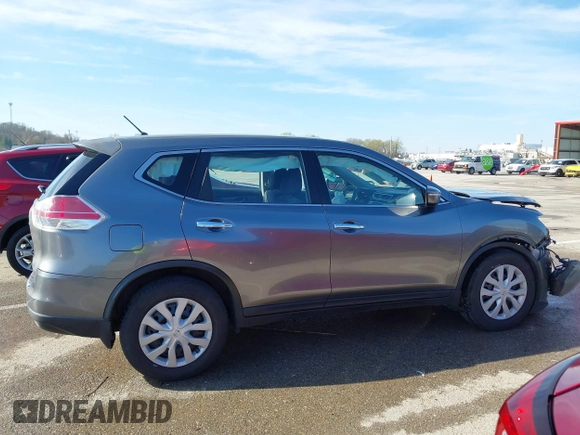 2015 Nissan Rogue SV with VIN KNMAT2MV2FP515336, listed as a IAAI auction lot 41892007 with 136,466 mi miles and . Bid and sale history available at carsss.com. Image 14.