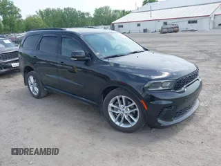 2024 Dodge Durango GT Plus z VIN 1C4RDJDG9RC199828, wystawiony jako IAAI lot #42279898 z przebiegiem 5371 mil mil oraz . Historia ofert i sprzedaży dostępna na DreamBid. Obrazek 1.
