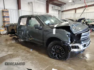2018 Ford F-150 XL with VIN 1FTEW1E59JKD65202, listed as a Copart auction lot 46665485 with 0 mi miles and Non Repairable. Bid and sale history available at carsss.com. Image 4.