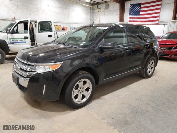 2014 Ford Edge SEL with VIN 2FMDK4JC0EBA62902, listed as a Copart auction lot 53751895 with 201,440 mi miles and Clean Title. Bid and sale history available at carsss.com. Image 1.
