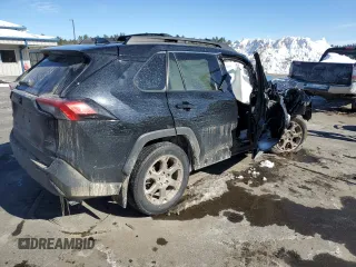 2023 Toyota RAV4 Hybrid XLE with VIN 2T3UWRFV0PW164877, listed as a Copart auction lot 45019255 with 0 mi miles and Salvage Title. Bid and sale history available at carsss.com. Image 3.