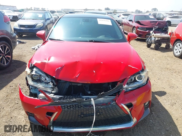 2014 Lexus CT 200h Hybrid with VIN JTHKD5BH1E2182802, listed as a IAAI auction lot 41859426 with 197,330 mi miles. Bid and sale history available at carsss.com. Image 12.