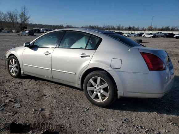 2004 Nissan Maxima SL with VIN 1N4BA41E74C885024, listed as a Copart auction lot 50556225 with 124,657 mi miles and Salvage Title. Bid and sale history available at carsss.com. Image 2.