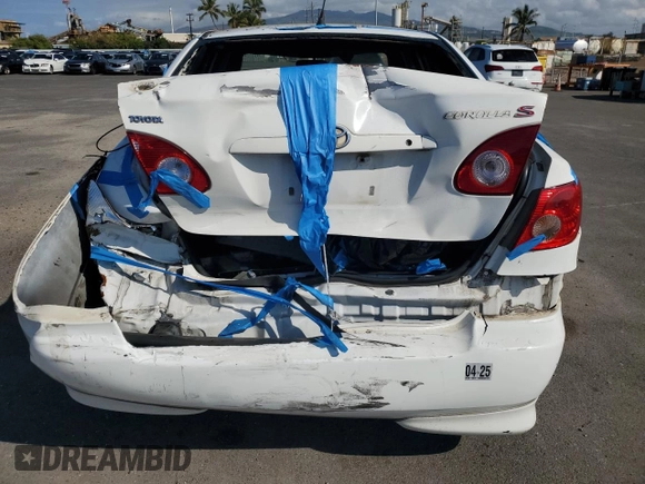 2007 Toyota Corolla CE with VIN 1NXBR32E87Z817143, listed as a Copart auction lot 46792325 with 139,219 mi miles and Salvage Title. Bid and sale history available at DreamBid. Image 6.