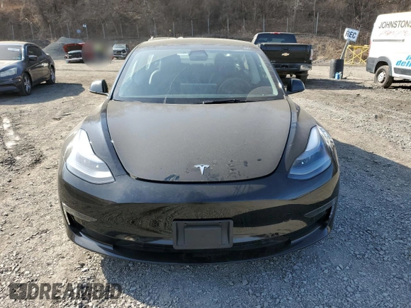2023 Tesla Model 3 with VIN 5YJ3E1EA3PF670787, listed as a Copart auction lot 49070865 with 13,489 mi miles and Salvage title. Bid and sale history available at DreamBid. Image 5.