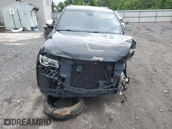 2020 Jeep Grand Cherokee Limited with VIN 1C4RJFBG5LC194321, listed as a Copart auction lot 58824975 with 82,929 mi miles and Salvage title. Bid and sale history available at DreamBid. Image 5.