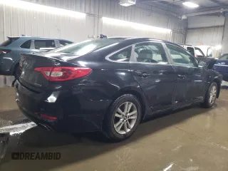 2016 Hyundai Sonata SE with VIN 5NPE24AF0GH288139, listed as a Copart auction lot 50366865 with Not Provided miles and Salvage Title. Bid and sale history available at DreamBid. Image 3.