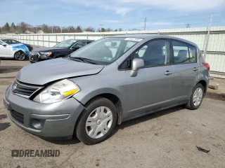 2012 Nissan Versa S with VIN 3N1BC1CPXCL360725, listed as a Copart auction lot 49407865 with 134,875 mi miles and Salvage Title. Bid and sale history available at carsss.com. Image 1.