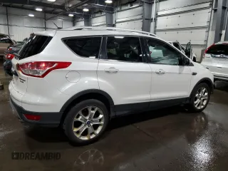 2014 Ford Escape Titanium with VIN 1FMCU9J94EUE52922, listed as a Copart auction lot 76987744 with 185,966 mi miles and Salvage Title. Bid and sale history available at carsss.com. Image 3.