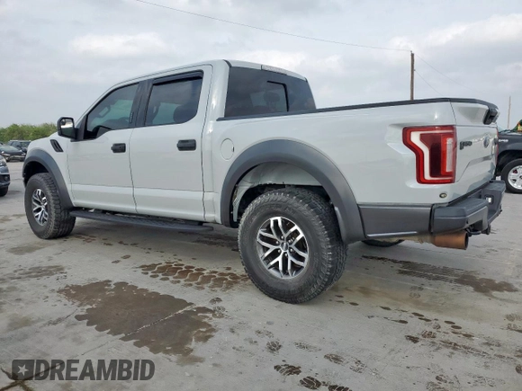 2017 Ford F-150 Raptor with VIN 1FTFW1RG2HFC86389, listed as a Copart auction lot 51668725 with 138,670 mi miles and Salvage Title. Bid and sale history available at carsss.com. Image 2.
