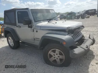 2015 Jeep Wrangler Sport with VIN 1C4AJWAG1FL745444, listed as a Copart auction lot 54062935 with 175,998 mi miles and Salvage Title. Bid and sale history available at carsss.com. Image 4.