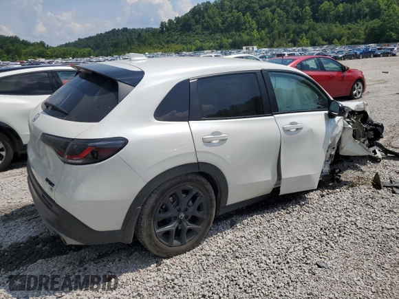2024 Honda HR-V Sport with VIN 3CZRZ2H53RM708515, listed as a Copart auction lot 62723285 with 8,986 mi miles and Salvage title. Bid and sale history available at DreamBid. Image 3.