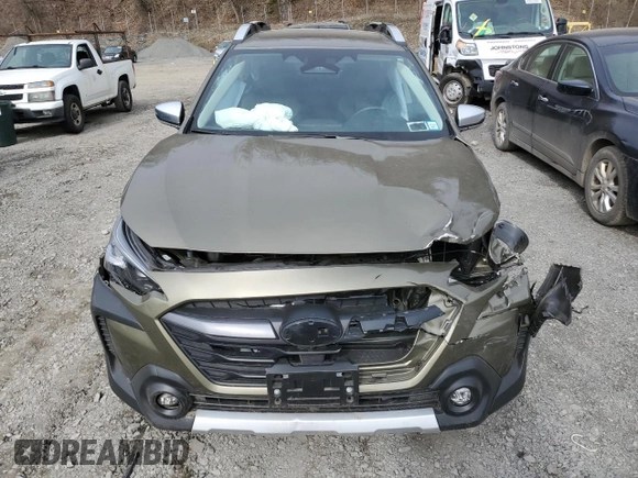 2023 Subaru Outback Touring с VIN 4S4BTAPC3P3177488, выставлен на аукционе Copart как лот 52307445 с пробегом 17 612 миль миль и Списание • Salvage title. История ставок и продаж доступна на DreamBid. Изображение 5.