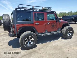 2007 Jeep Wrangler Unlimited Sahara with VIN 1J4GA59187L186314, listed as a Copart auction lot 55437405 with 228,177 mi miles and Clean title. Bid and sale history available at DreamBid. Image 3.