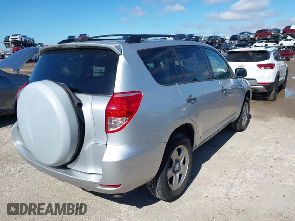 2007 Toyota RAV4 with VIN JTMZD33V775051349, listed as a IAAI auction lot 41647190 with 148,906 mi miles. Bid and sale history available at carsss.com. Image 4.