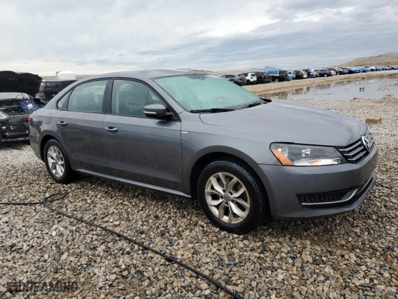 2015 Volkswagen Passat 1.8T Wolfsburg Ed with VIN 1VWAT7A30FC097718, listed as a Copart auction lot 44588395 with 145,760 mi miles and Salvage Title. Bid and sale history available at carsss.com. Image 4.