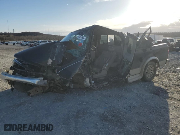 2002 Ford F-150 XL with VIN 1FTRX17LX2NB11895, listed as a Copart auction lot 47850565 with Not provided miles and Salvage title. Bid and sale history available at DreamBid. Image 1.