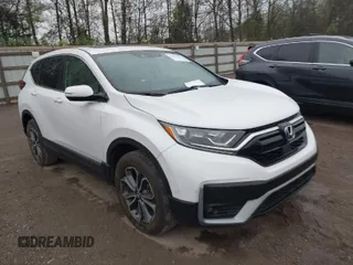 2020 Honda CR-V EX-L with VIN 5J6RW2H83LL047628, listed as a IAAI auction lot 41977919 with 24,459 mi miles. Bid and sale history available at carsss.com. Image 1.