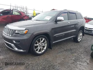 2015 Jeep Grand Cherokee Summit with VIN 1C4RJFJM6FC955904, listed as a IAAI auction lot 41483446 with 65,970 mi miles. Bid and sale history available at carsss.com. Image 2.