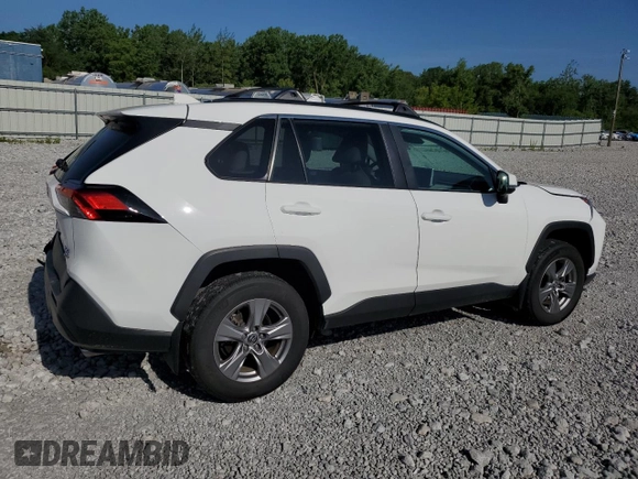 2023 Toyota RAV4 XLE with VIN 2T3P1RFV8PW398616, listed as a Copart auction lot 62297175 with 36,122 mi miles and Salvage title. Bid and sale history available at DreamBid. Image 3.