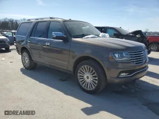 2016 Lincoln Navigator Select with VIN 5LMJJ2HT6GEL04595, listed as a Copart auction lot 46078695 with 202,933 mi miles and Salvage Title. Bid and sale history available at carsss.com. Image 4.