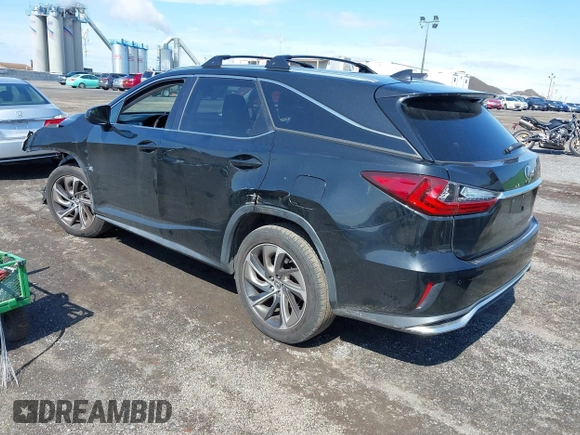 2018 Lexus RX with VIN JTJDZKCA1J2010465, listed as a IAAI auction lot 41918033 with 40,275 mi miles. Bid and sale history available at carsss.com. Image 3.