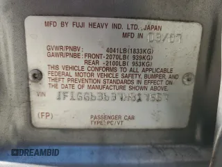 2007 Subaru Impreza Outback Special Sports с VIN JF1GG63637H817557, выставлен на аукционе Copart как лот 74263544 с пробегом 160 709 миль миль и Списание • Salvage title. История ставок и продаж доступна на DreamBid. Изображение 14.
