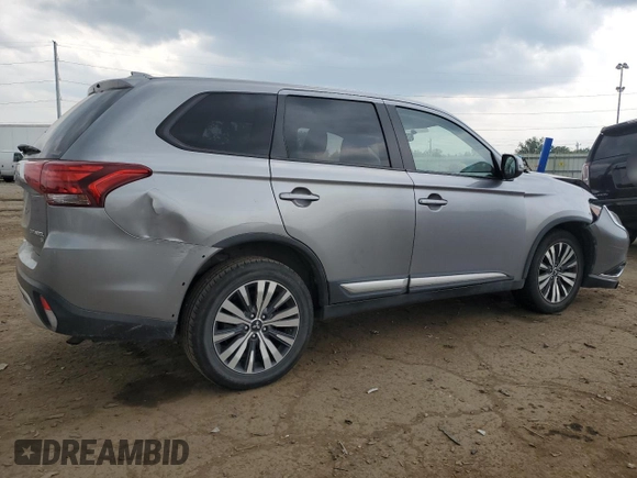 2019 Mitsubishi Outlander ES with VIN JA4AZ3A39KZ044219, listed as a Copart auction lot 59417255 with 104,745 mi miles and Clean title. Bid and sale history available at DreamBid. Image 3.
