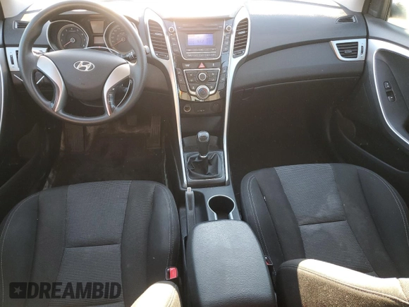 2014 Hyundai Elantra GT GL with VIN KMHD25LH7EU222105, listed as a Copart auction lot 76666794 with 124,535 mi miles and Salvage Title. Bid and sale history available at carsss.com. Image 8.