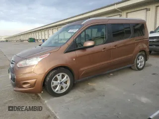 2014 Ford Transit Connect Titanium z VIN NM0GE9G72E1148012, wystawiony jako Copart lot #50765065 z przebiegiem 142 169 mil mil oraz Szkody całkowita. Historia ofert i sprzedaży dostępna na DreamBid. Obrazek 1.