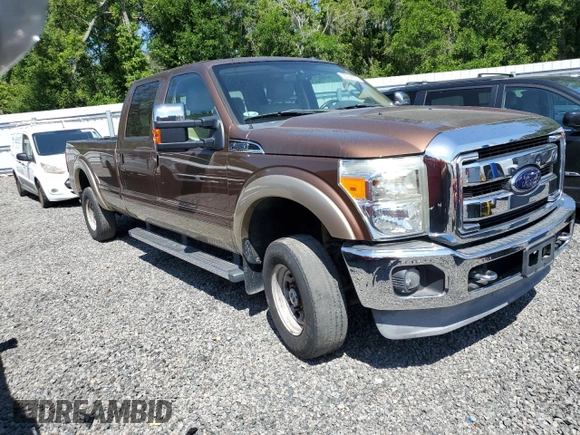 2012 Ford F-250 XL with VIN 1FT7W2B67CEC53494, listed as a Copart auction lot 53039075 with Not provided miles and Salvage title. Bid and sale history available at DreamBid. Image 4.