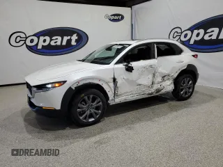 2025 Mazda CX-30 S Preferred with VIN 3MVDMBCM5SM773691, listed as a Copart auction lot 61981385 with 5,066 mi miles and Salvage title. Bid and sale history available at DreamBid. Image 1.