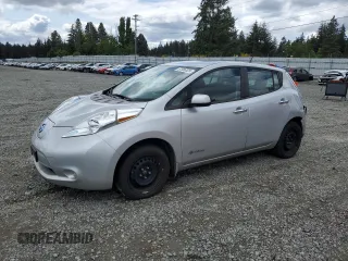 2016 Nissan LEAF S with VIN 1N4AZ0CP1GC311163, listed as a Copart auction lot 57086525 with 109,669 mi miles and Salvage title. Bid and sale history available at DreamBid. Image 1.