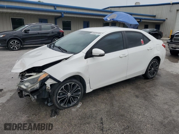 2014 Toyota Corolla L with VIN 2T1BURHE3EC205794, listed as a Copart auction lot 59526185 with 108,432 mi miles and Salvage title. Bid and sale history available at DreamBid. Image 1.