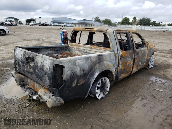 2020 Nissan Frontier SV with VIN 1N6ED0EA6LN722198, listed as a Copart auction lot 60571911 with Not provided miles and Non repairable. Bid and sale history available at DreamBid. Image 4.
