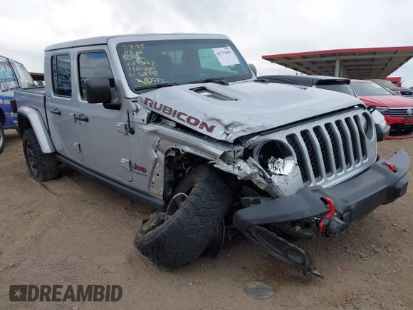 2023 Jeep Gladiator Rubicon с VIN 1C6JJTBG9PL524342, выставлен на аукционе IAAI как лот 41732659 с пробегом 69 537 миль миль и . История ставок и продаж доступна на DreamBid. Изображение 6.