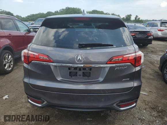 2018 Acura RDX w/Technology Pkg with VIN 5J8TB4H53JL001031, listed as a Copart auction lot 60203243 with 85,674 mi miles. Bid and sale history available at carsss.com. Image 6.