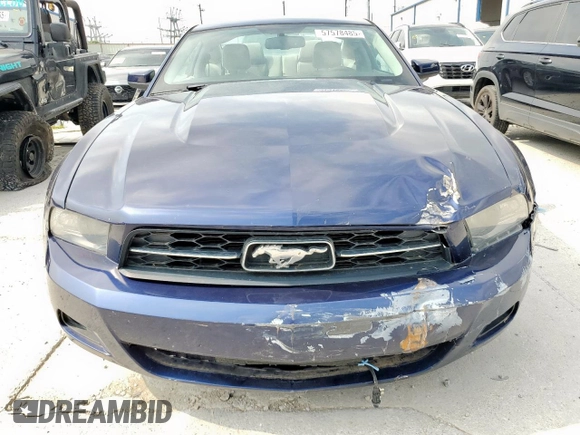 2011 Ford Mustang V6 with VIN 1ZVBP8AM3B5138512, listed as a Copart auction lot 57578485 with 91,950 mi miles and Salvage title. Bid and sale history available at DreamBid. Image 5.