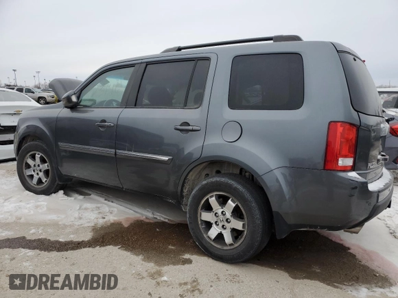 2011 Honda Pilot Touring with VIN 5FNYF4H93BB105129, listed as a Copart auction lot 38340854 with 123,146 mi miles and Salvage Title. Bid and sale history available at DreamBid. Image 2.