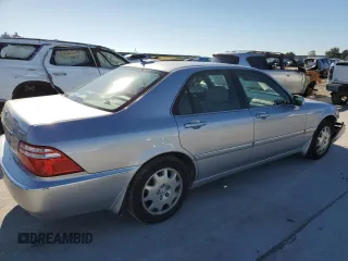 2004 Acura RL w/Navigation System with VIN JH4KA96664C006748, listed as a Copart auction lot 80480714 with 146,785 mi miles and Salvage Title. Bid and sale history available at carsss.com. Image 3.