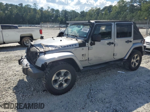 2018 Jeep Wrangler JK Unlimited Sahara with VIN 1C4HJWEG5JL801886, listed as a Copart auction lot 73849454 with 111,016 mi miles and Salvage Title. Bid and sale history available at carsss.com. Image 1.
