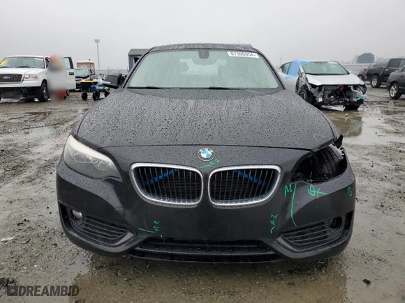 2014 BMW 2 Series 228i with VIN WBA1F5C51EVV99277, listed as a Copart auction lot 87306954 with 73,211 mi miles and Salvage Title. Bid and sale history available at carsss.com. Image 5.
